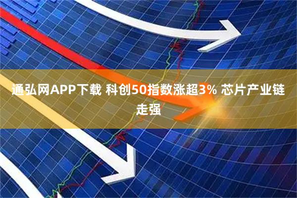 通弘网APP下载 科创50指数涨超3% 芯片产业链走强
